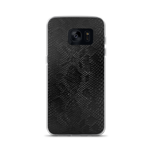 Samsung Galaxy S7 Black Snake Skin Samsung Case by Design Express