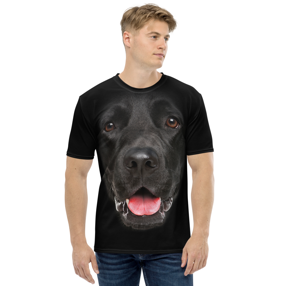XS Labrador Dog Men's T-shirt by Design Express