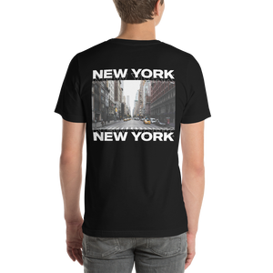 New York Unisex Black T-Shirt by Design Express
