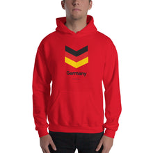 Red / S Germany "Chevron" Hooded Sweatshirt by Design Express