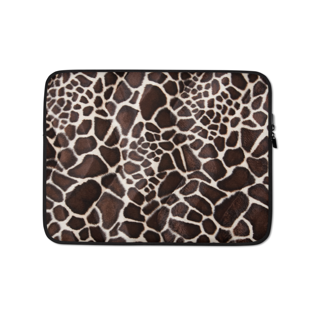 13 in Giraffe Print Laptop Sleeve by Design Express