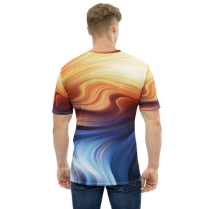 Canyon Swirl Men's T-shirt by Design Express