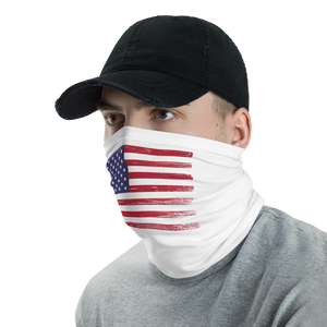 Distressed USA Flag Neck Gaiter Masks by Design Express