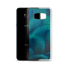 Green Blue Peacock Samsung Case by Design Express