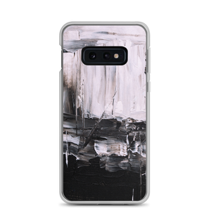 Samsung Galaxy S10e Black & White Abstract Painting Samsung Case by Design Express