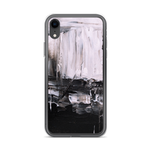 iPhone XR Black & White Abstract Painting iPhone Case by Design Express