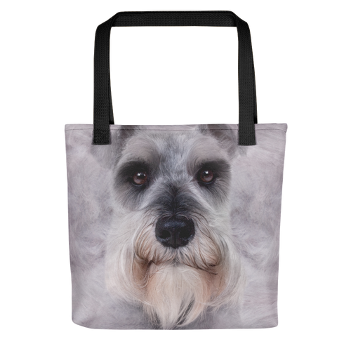 Default Title Schnauzer Dog Tote Bag Totes by Design Express