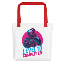 Red Darth Vader Level 10 Completed Tote bag Totes by Design Express