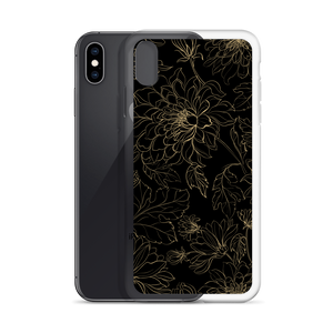 Golden Floral iPhone Case by Design Express