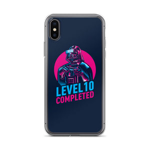 iPhone X/XS Darth Vader Level 10 Completed (Dark) iPhone Case iPhone Cases by Design Express