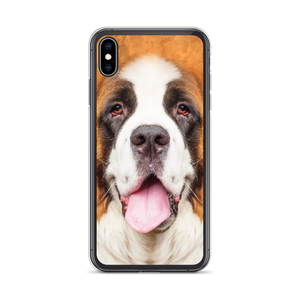 iPhone XS Max Saint Bernard Dog iPhone Case by Design Express