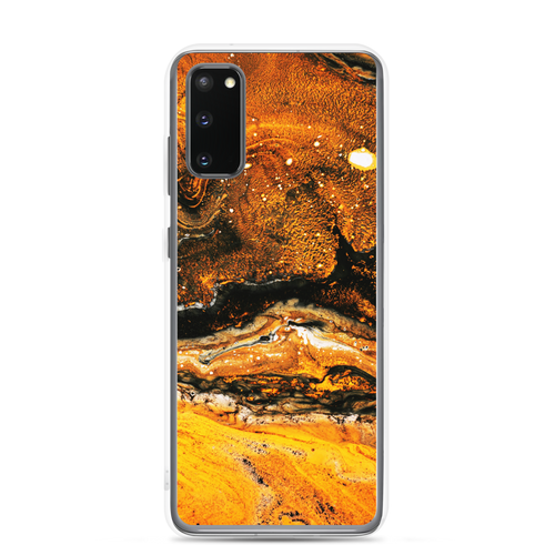 Samsung Galaxy S20 Yellow Orange Abstract Samsung Case by Design Express