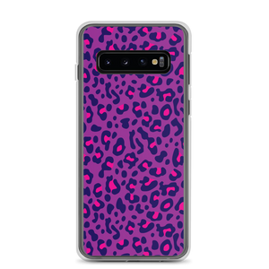 Samsung Galaxy S10 Purple Leopard Print Samsung Case by Design Express