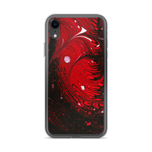 iPhone XR Black Red Abstract iPhone Case by Design Express