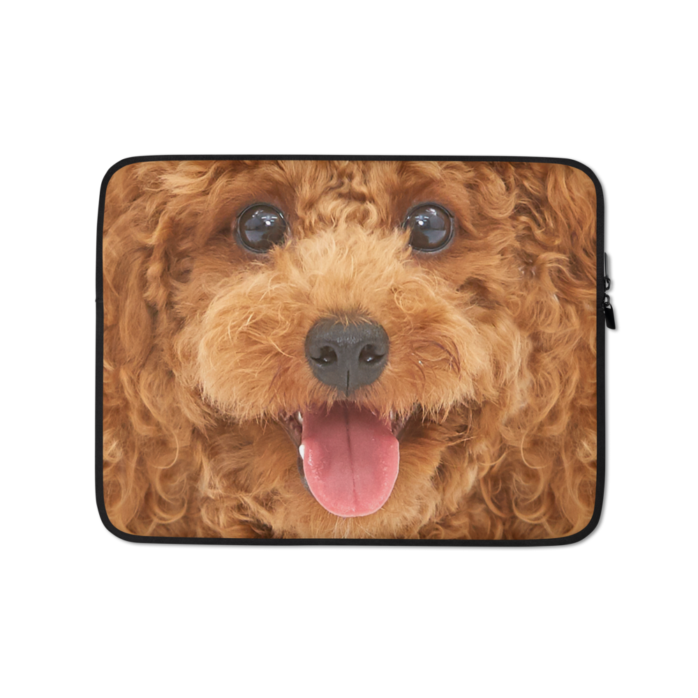 13 in Poodle Dog Laptop Sleeve by Design Express