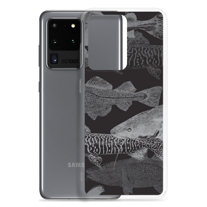 Grey Black Catfish Samsung Case by Design Express