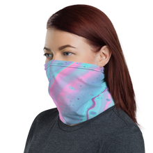 Multicolor Abstract Background Neck Gaiter Masks by Design Express