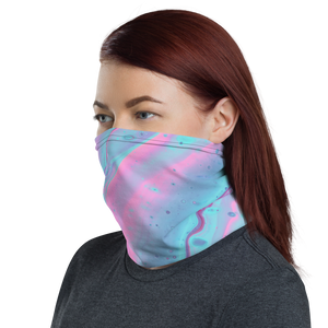 Multicolor Abstract Background Neck Gaiter Masks by Design Express