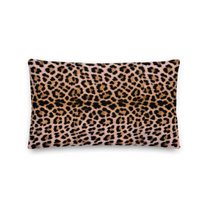Leopard "All Over Animal" 2 Rectangular Premium Pillow by Design Express