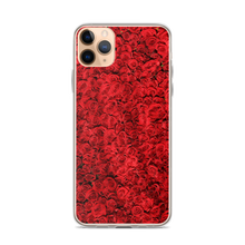 iPhone 11 Pro Max Red Rose Pattern iPhone Case by Design Express