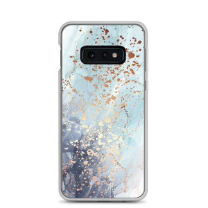 Samsung Galaxy S10e Soft Blue Gold Samsung Case by Design Express