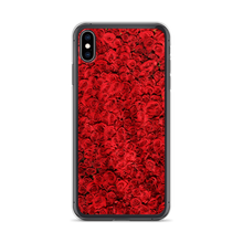 iPhone XS Max Red Rose Pattern iPhone Case by Design Express