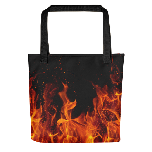 Default Title On Fire Tote Bag by Design Express