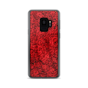 Samsung Galaxy S9 Red Rose Pattern Samsung Case by Design Express