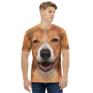 XS Border Collie Dog Men's T-shirt by Design Express