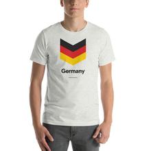 Ash / S Germany "Chevron" Unisex T-Shirt by Design Express