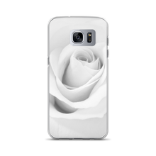 Samsung Galaxy S7 Edge White Rose Samsung Case by Design Express