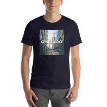 Navy / XS Chicago Unisex T-Shirt by Design Express