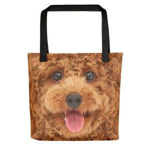 Default Title Poodle Dog Tote Bag Totes by Design Express