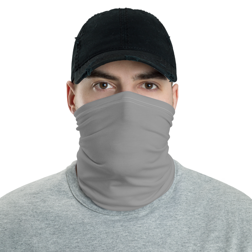 Default Title Grey Neck Gaiter Masks by Design Express