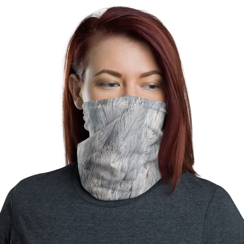 Default Title Ostrich Feather Neck Gaiter Masks by Design Express