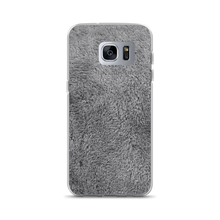 Samsung Galaxy S7 Edge Soft Grey Fur Print Samsung Case by Design Express