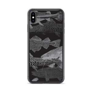 iPhone XS Max Grey Black Catfish iPhone Case by Design Express