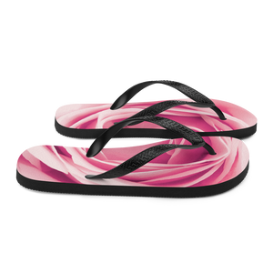 Pink Rose Flip-Flops by Design Express