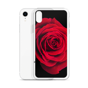 Charming Red Rose iPhone Case by Design Express