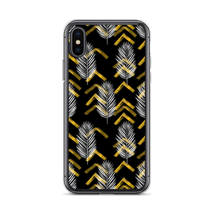 iPhone X/XS Tropical Leaves Pattern iPhone Case by Design Express
