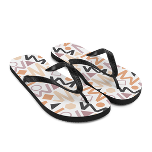 Soft Geometrical Pattern Flip-Flops by Design Express