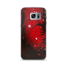Samsung Galaxy S7 Edge Black Red Abstract Samsung Case by Design Express