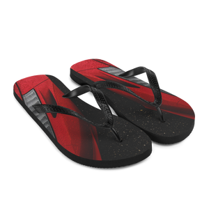 Red Automotive Flip-Flops by Design Express