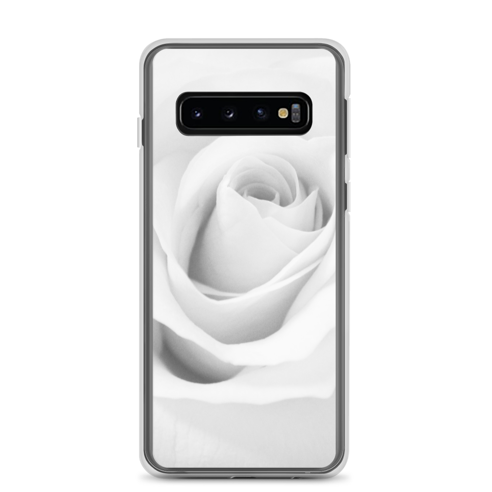 Samsung Galaxy S10 White Rose Samsung Case by Design Express