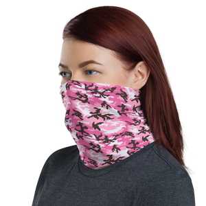 Pink Camo Neck Gaiter Masks by Design Express