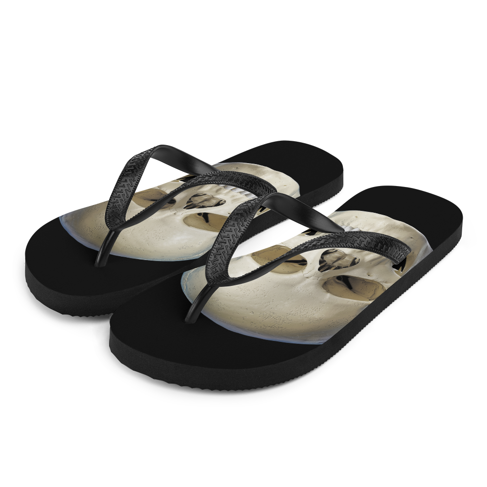 S Skull Flip-Flops by Design Express