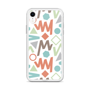 Soft Geometrical Pattern 02 iPhone Case by Design Express