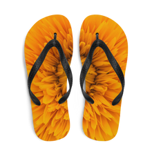 Yellow Flower Center Flip-Flops by Design Express