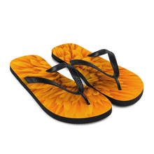 Yellow Flower Center Flip-Flops by Design Express