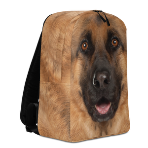 German Shepherd Dog Minimalist Backpack by Design Express